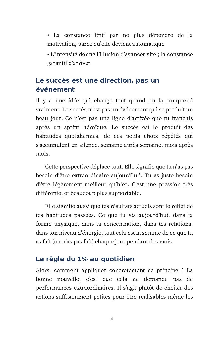 Apercu interieur — 1 % par jour (page 9)
