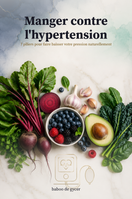 Couverture de l'ebook Manger contre l'hypertension — alimentation et tension