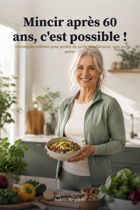Couverture de l'ebook Mincir après 60 ans — minceur et métabolisme après 60 ans