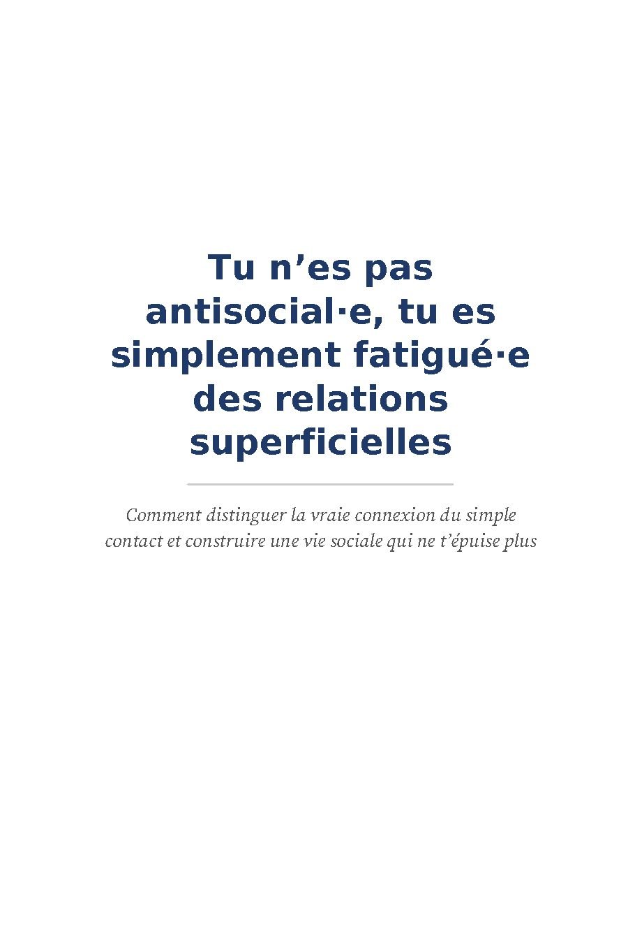 Apercu interieur — Tu n’es pas antisocial (page 2)
