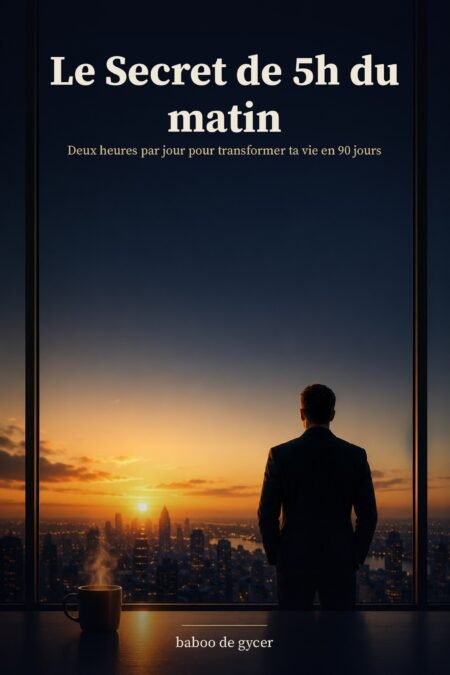 Couverture de l'ebook Le Secret de 5h du matin — se lever tôt et discipline matinale